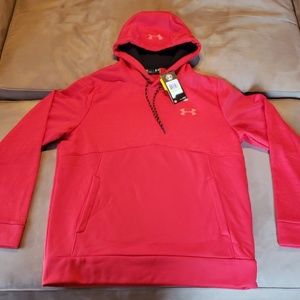 Mens Under Armour Storm Armour Fleece Red